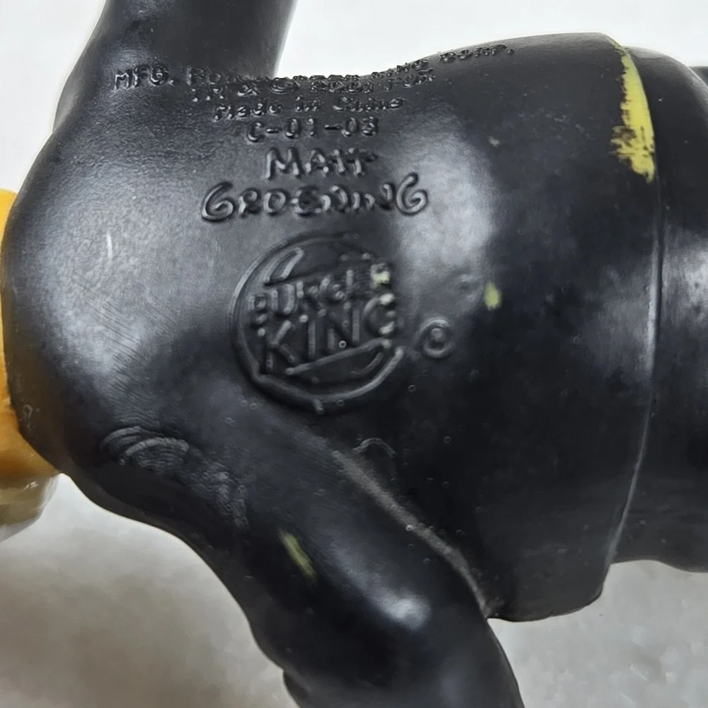 The‎ Simpsons Count Grampa Vampire Treehouse Of Horror Burger King 2001 Figure